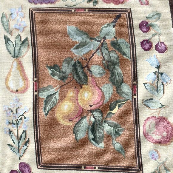 Heritage Collection Needlepoint Petit Point PEARS 06014 Elsa Williams Co - Picture 3 of 8